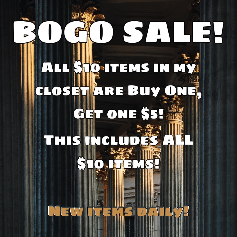 BOGO SALE!
